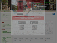 Tablet Screenshot of lusobauru.com.br